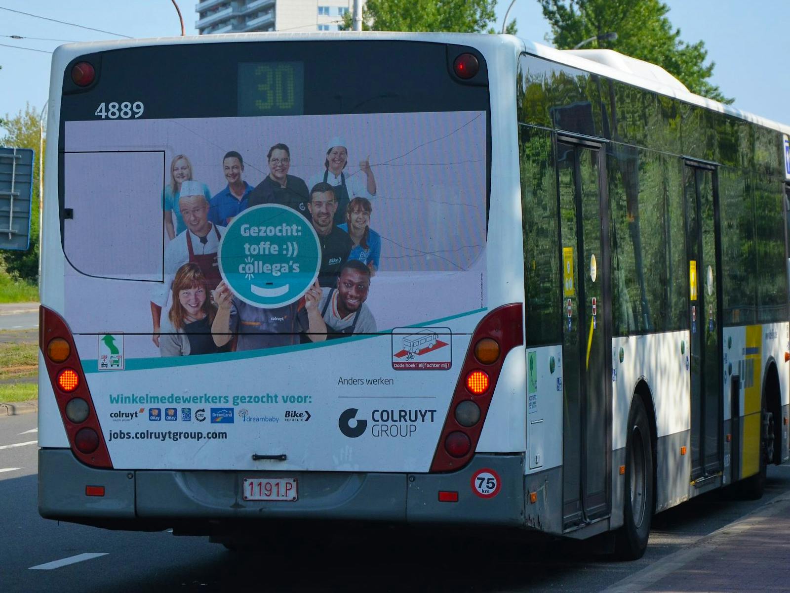 Bus full back Colruyt group