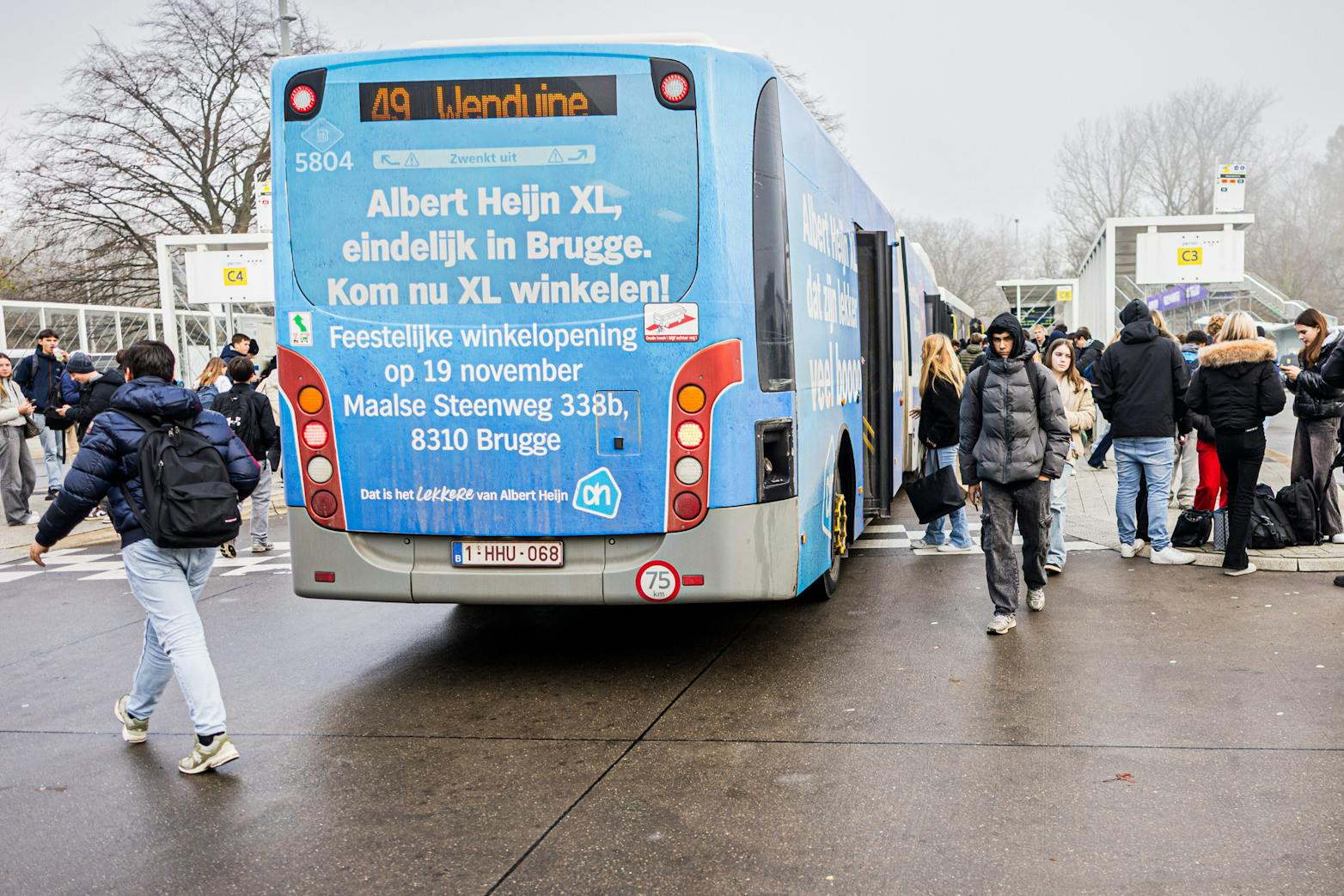 Albert Heijn Full wrap bus 54