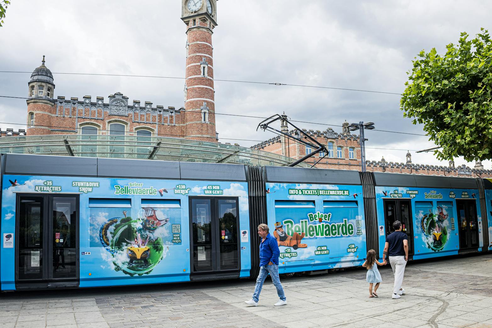 Bellewaerde full branding tram 14