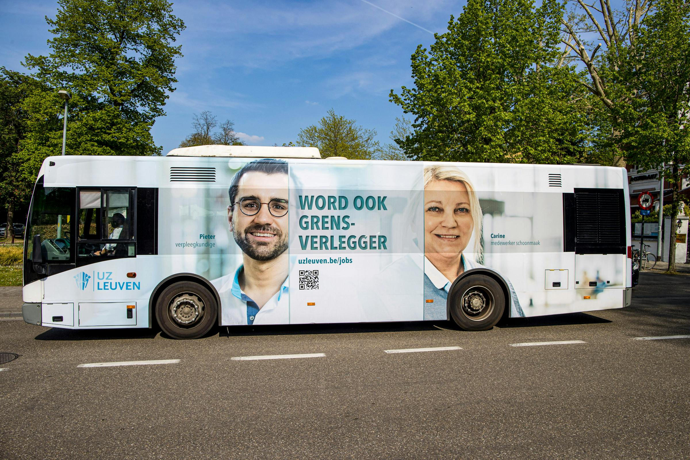 Full wrap UZ Leuven bus