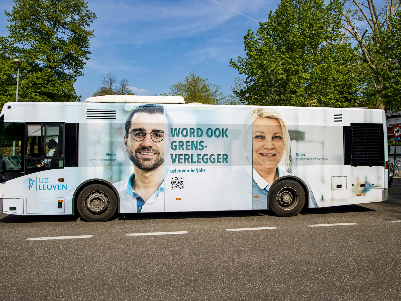 Full wrap UZ Leuven bus