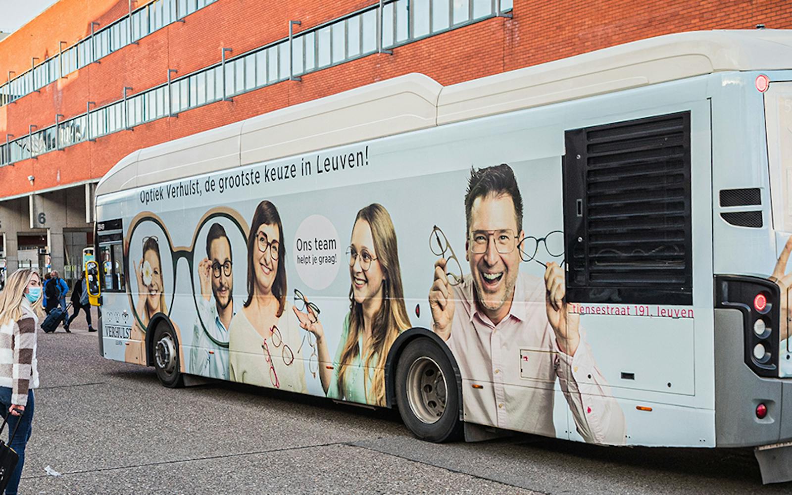 Bus - Full wrap - Optiek Verhulst 1