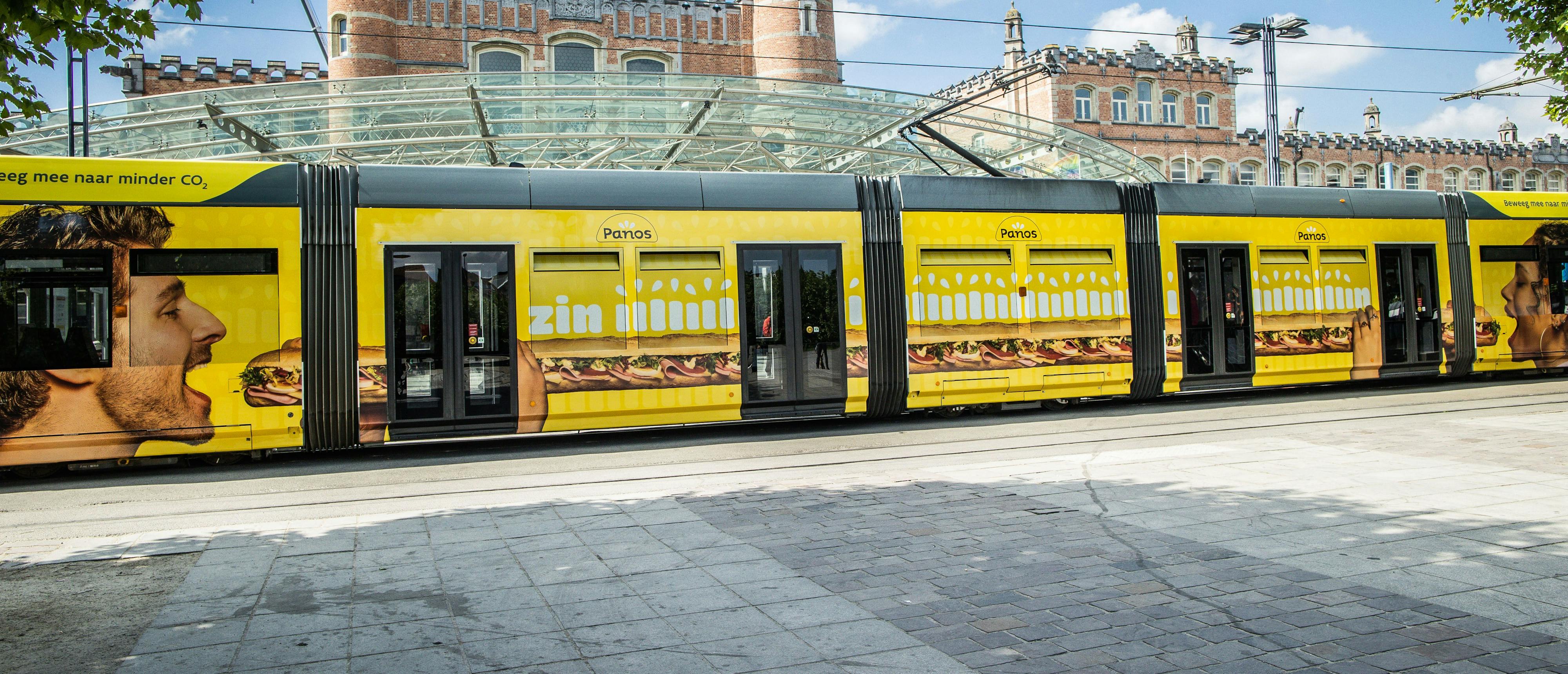 Panos full wrap tram Gent 24