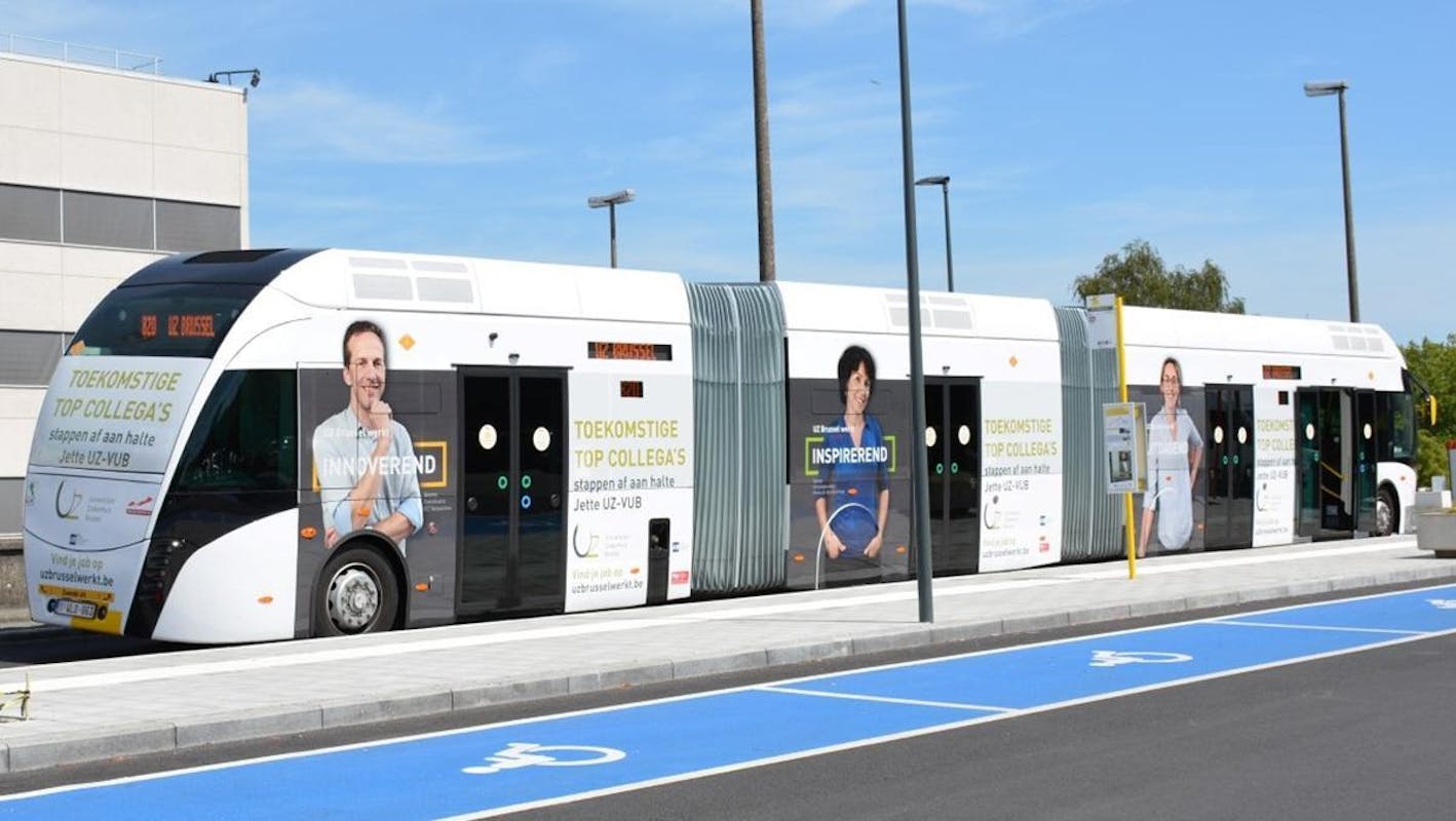 Trambus - Full wrap - UZ Brussel 1