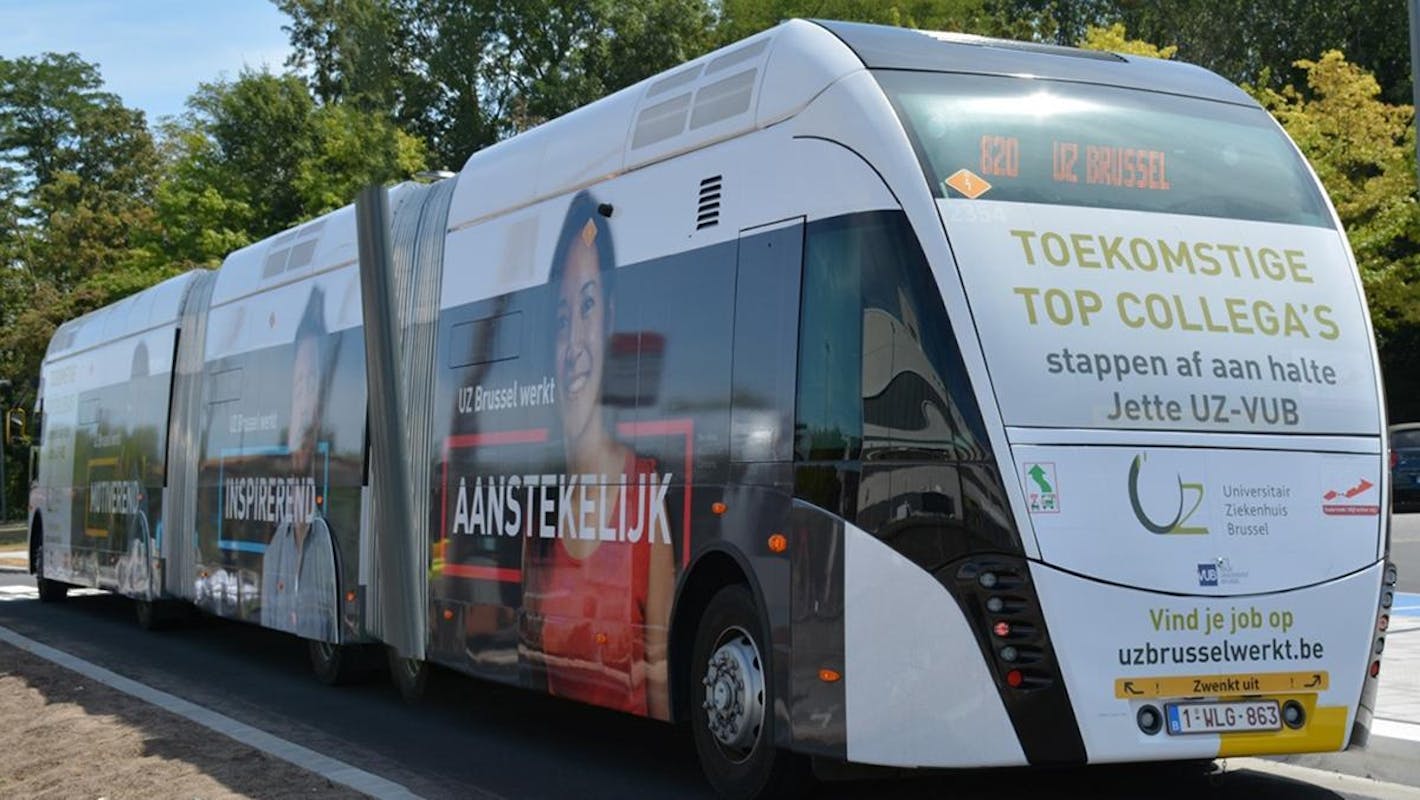 Trambus - Full wrap - UZ Brussel 5